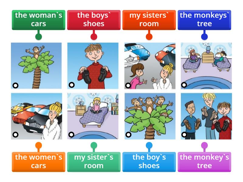 possessive case of nouns tests