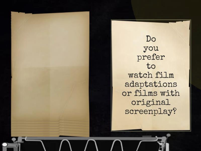 Movies - Speaking cards