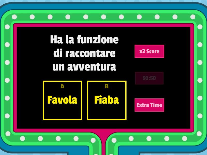 Fiaba E Favola - Gameshow Quiz