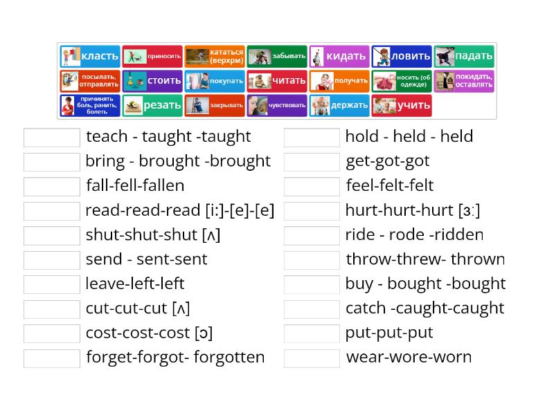 Get verb 3 forms