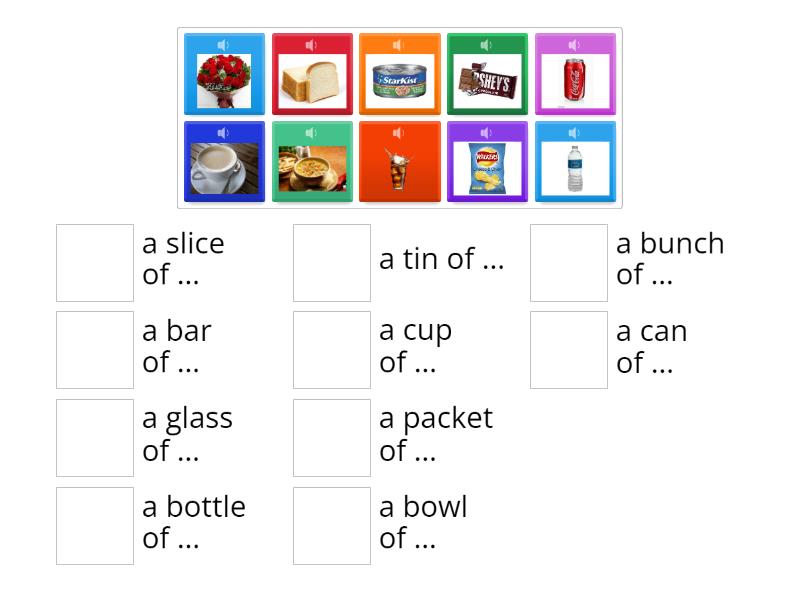 Containers A1 learners - Match up