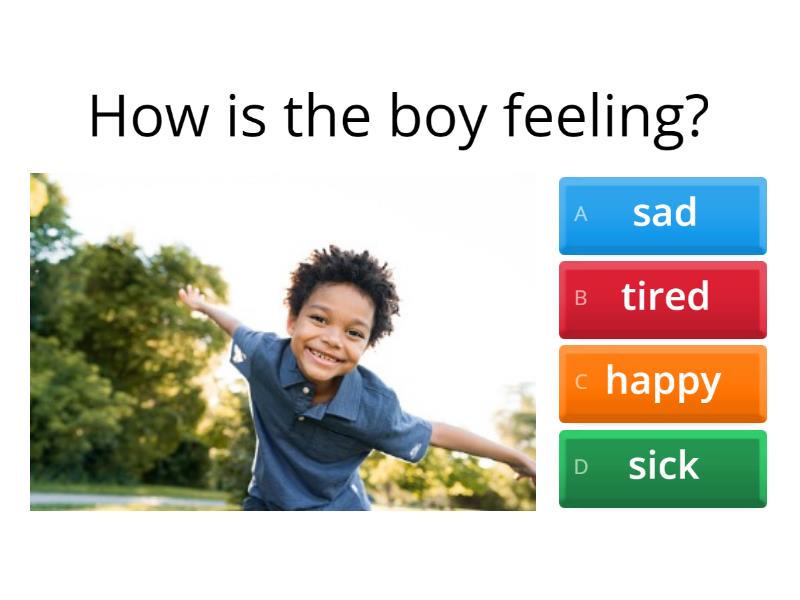 Feelings And Emotions Quiz