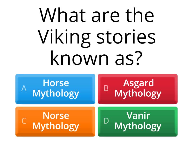 Norse Gods And Goddesses Quiz