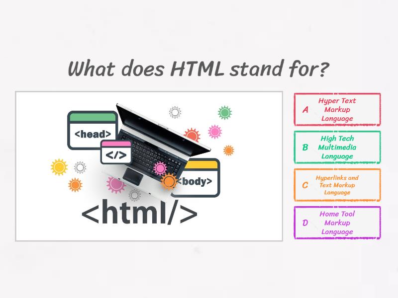 HTML Questions - Quiz