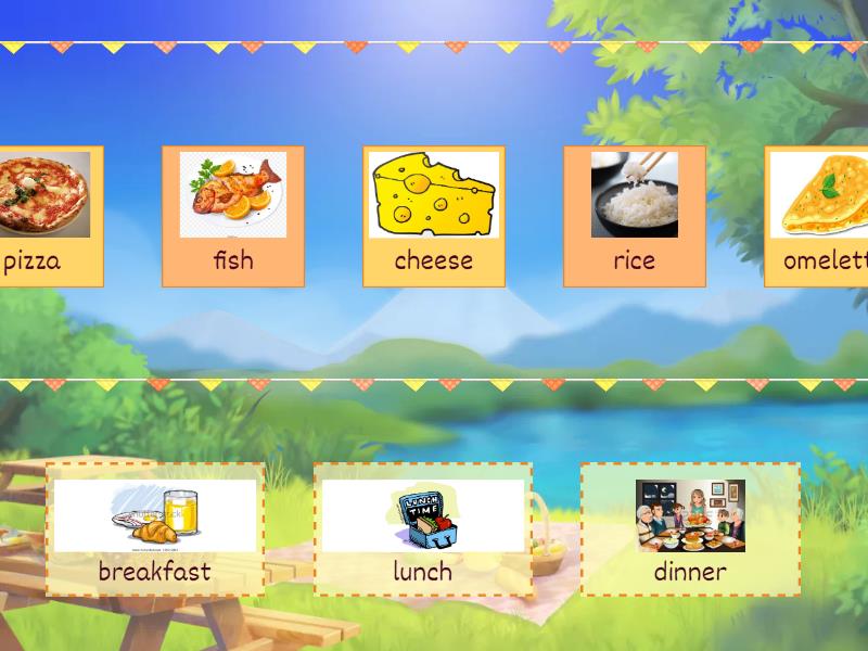 food - Speed sorting