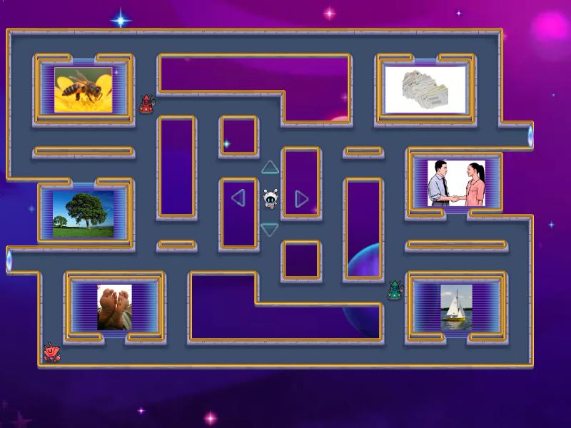 Vowel Team 'ee' - Maze chase