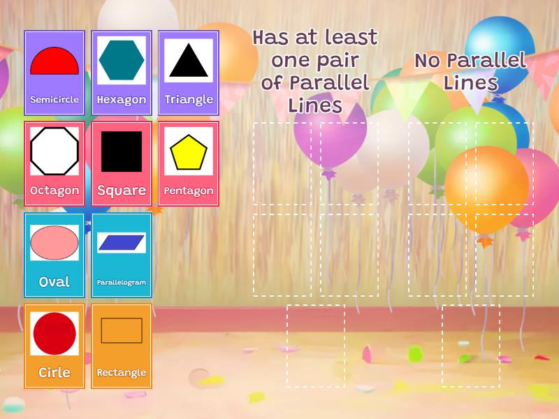 Parallel lines group sort