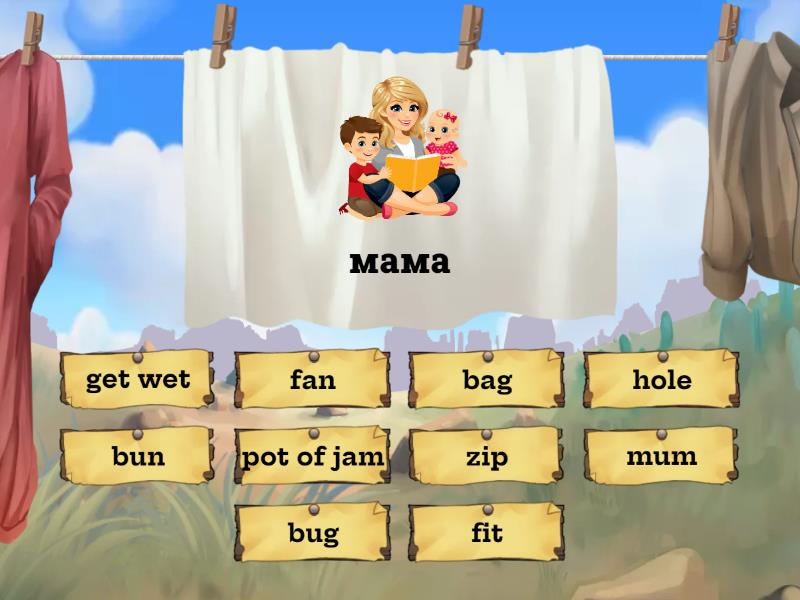 Mum bug's bag wordlist - Cada oveja con su pareja