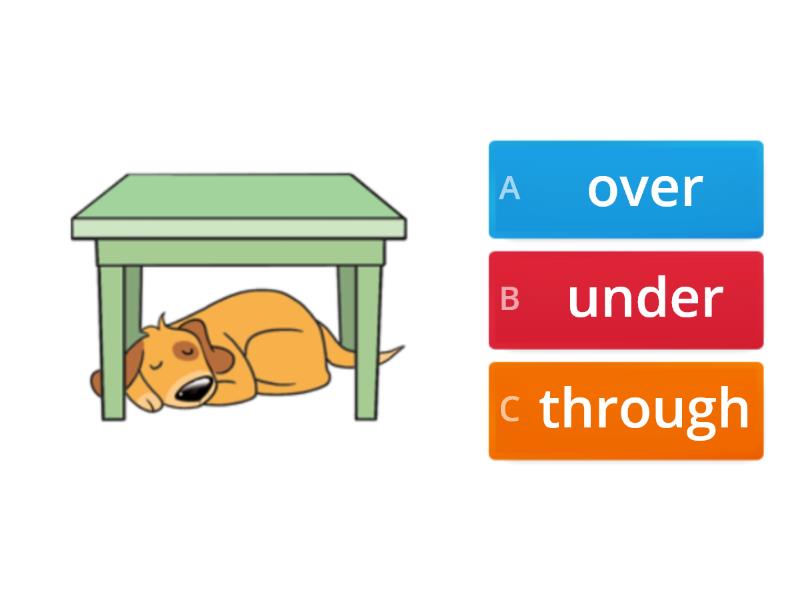 Prepositions Of Place English World 2 Unit 12 Test