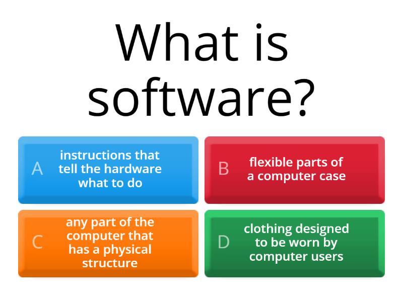 Computer Basics - - Quiz