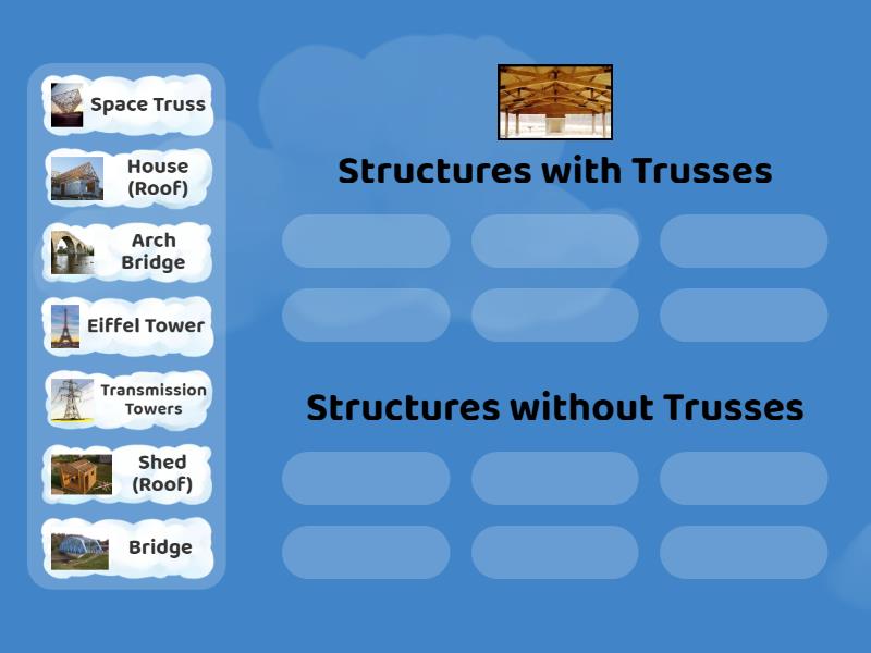 Structures With Trusses (Sort) - Group sort