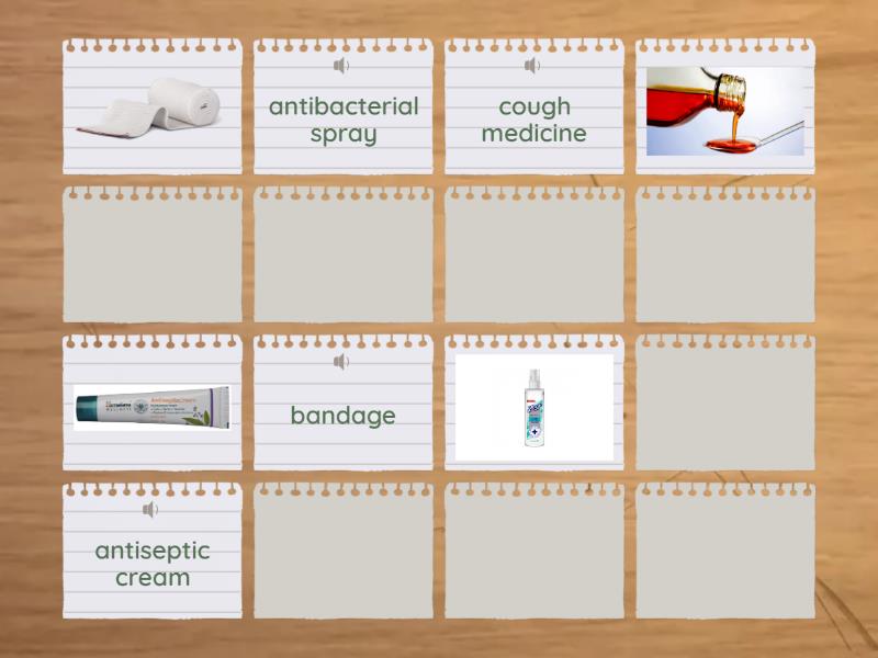 First aid kit - Matching pairs
