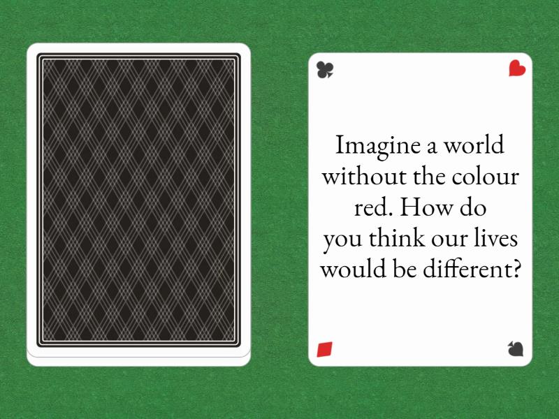 FCE speaking PART 4 - RED - Cartas al azar