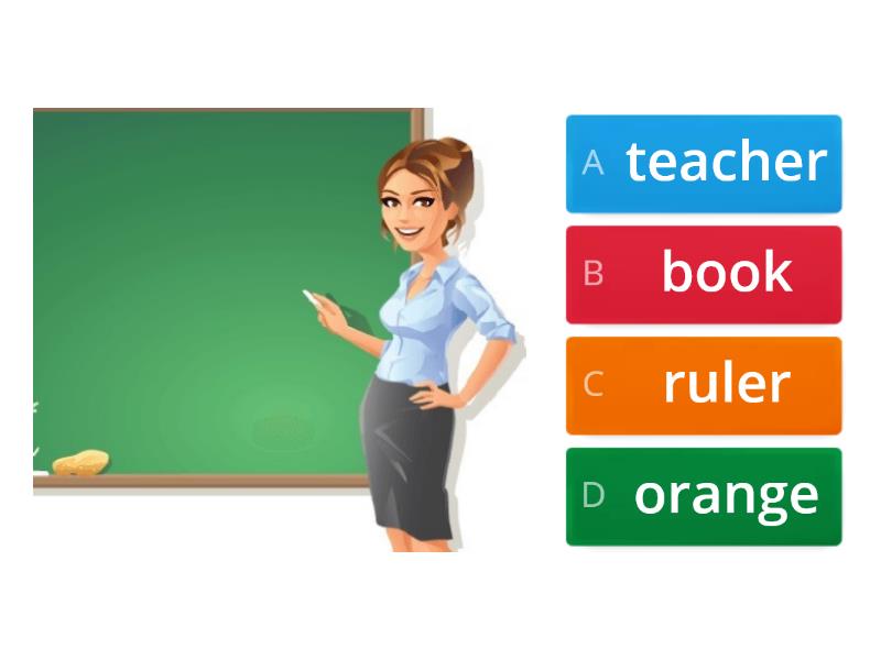 5 Prepare 1 - In the classroom (The classroom) - Quiz