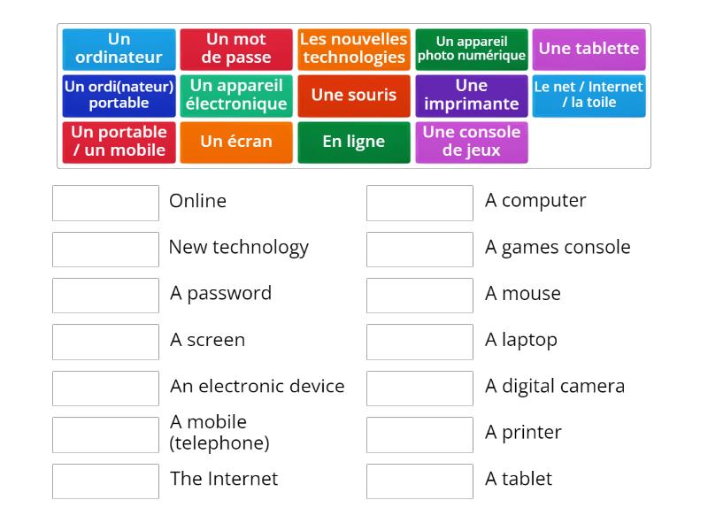 Technology- devices - Match up