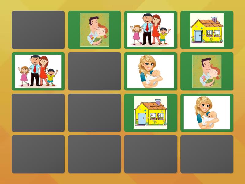 encuentra las parejas - Matching pairs