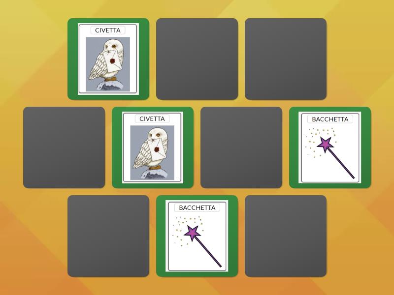 Memory Harry Potter - Matching pairs