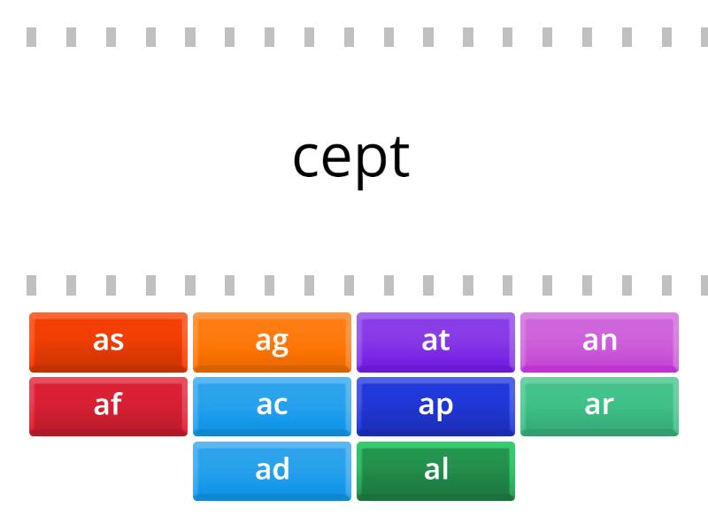 ad- chameleon prefix-match the prefix with the base/root - Find the match