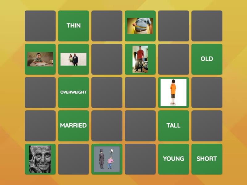 Describing People - Matching pairs