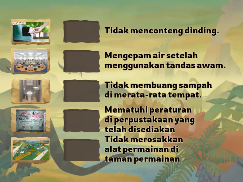 Cara Menjaga Kemudahan Awam - Match up