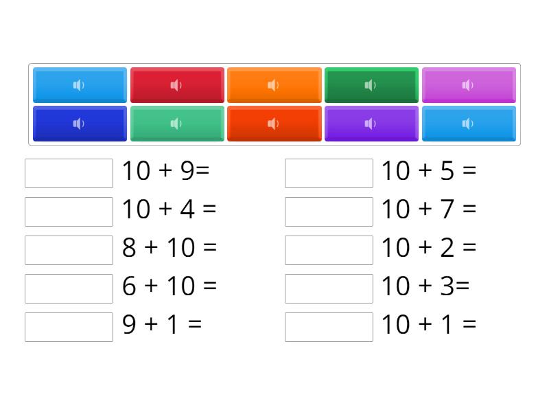 Math with Teens - Listening - Match up