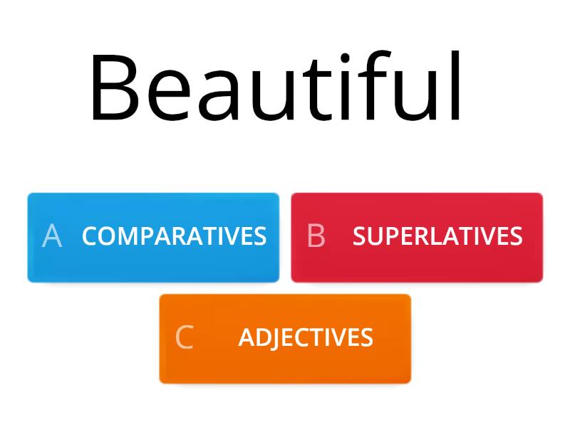 ADJECTIVES - COMPARATIVES - SUPERLATIVES - Questionário