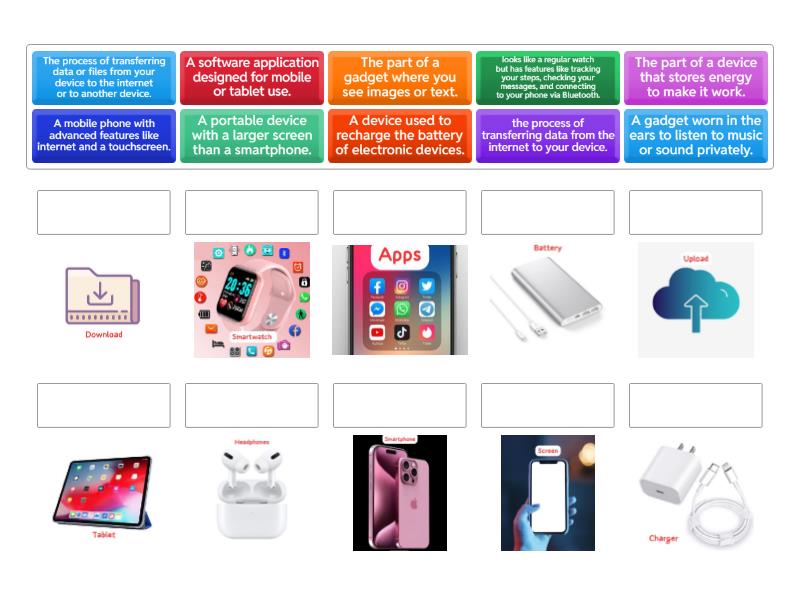 Technologies and Devices - Match up