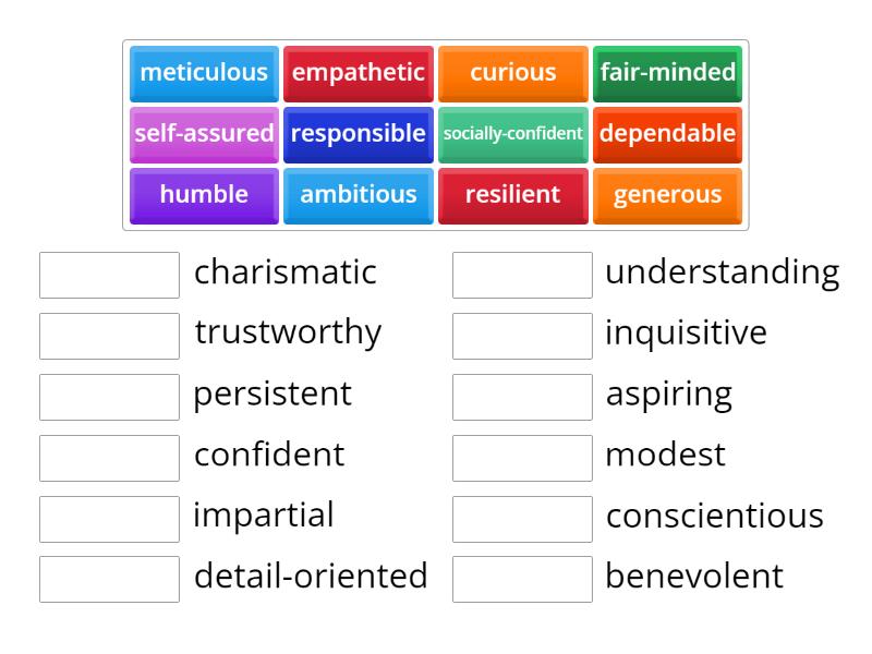Traits - Match up