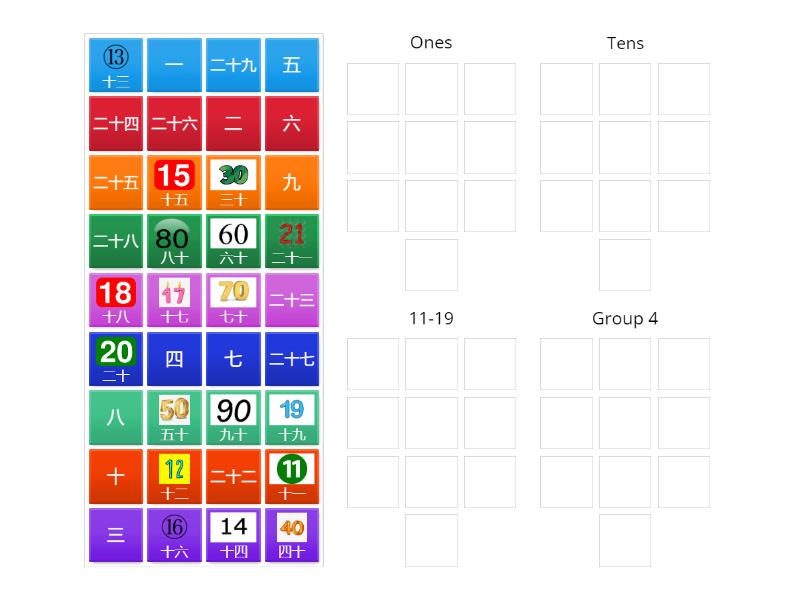 numbers-in-chinese-group-sort