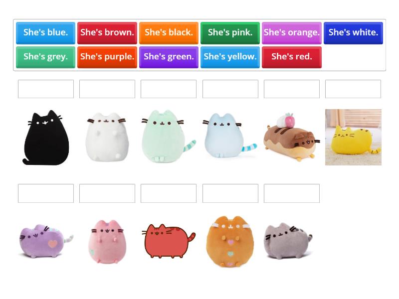 Colors: Pusheen - Match up