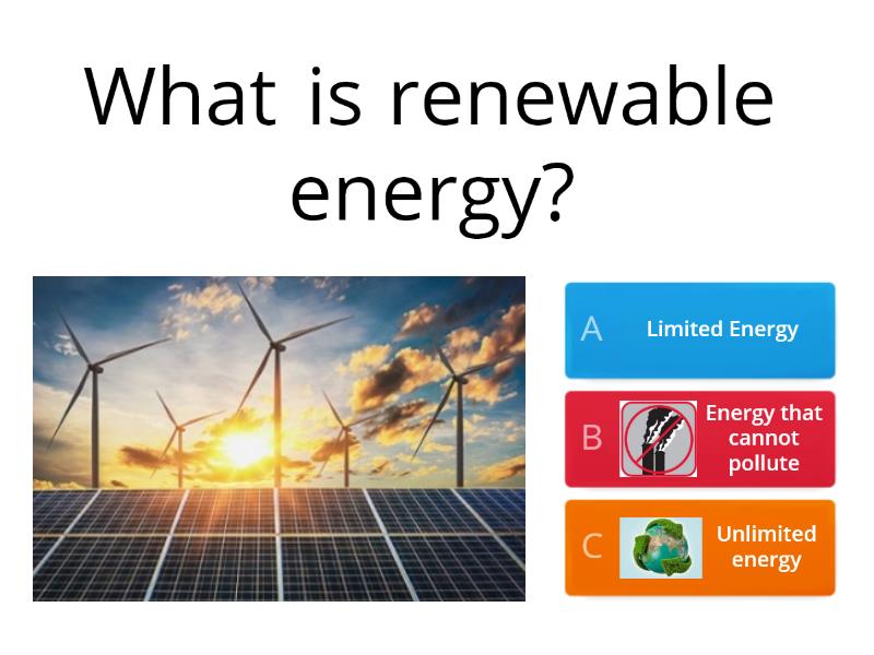 Renewable Energy - Quiz