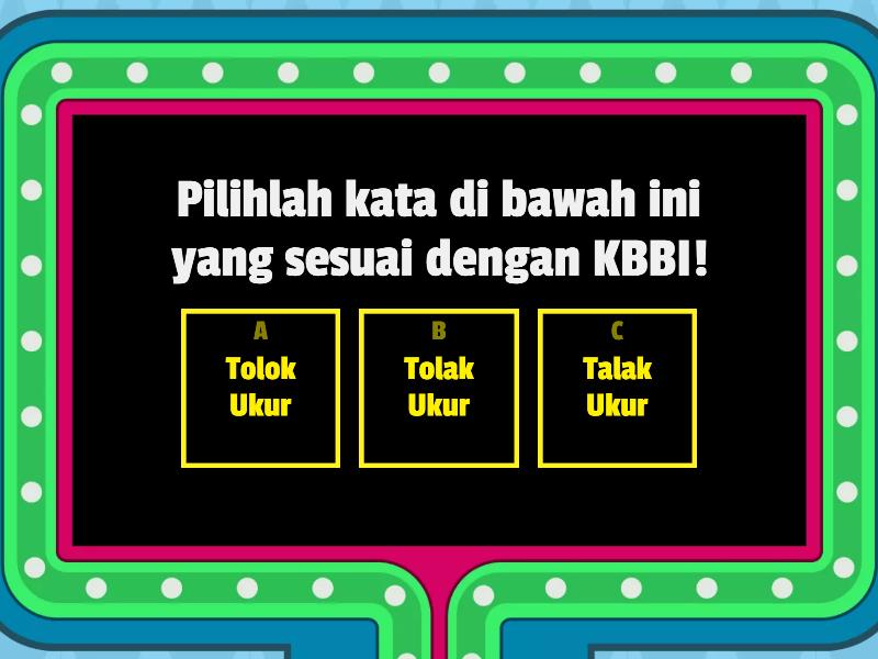 KUIS KEBAHASAAN SLC - Kuis Gameshow