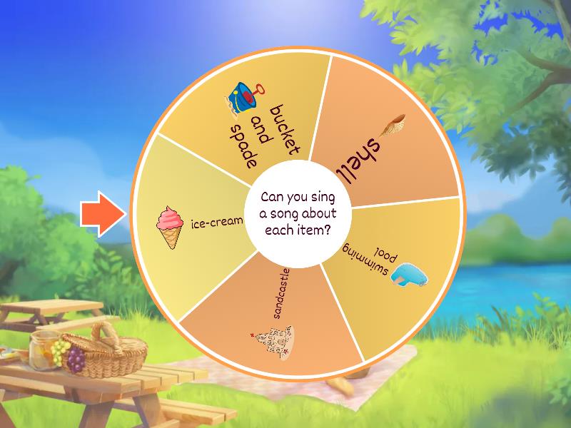 Summer - Spin the wheel