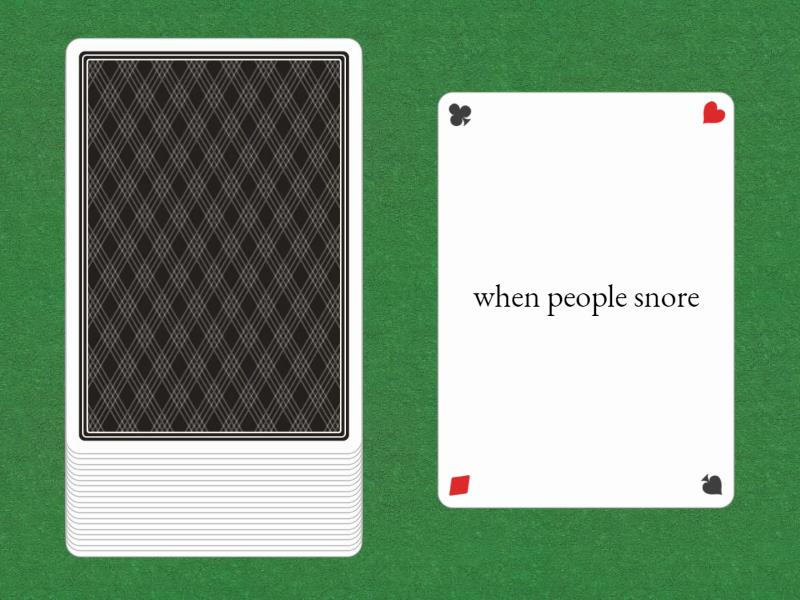Pet peeves Speaking cards