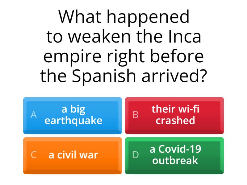 The Inca Empire - Quiz