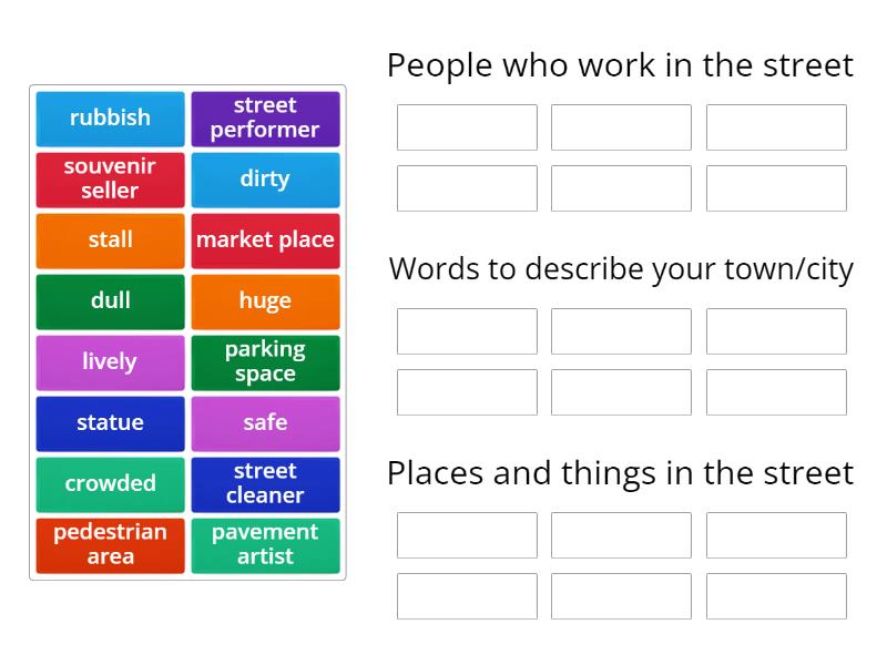 Navigate b1 unit 2.1 exercise 2a - Group sort