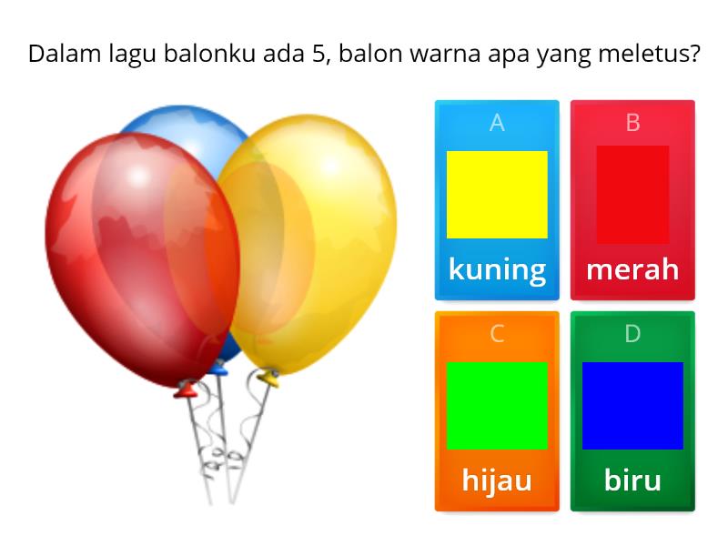 MENGENAL WARNA - Cuestionario