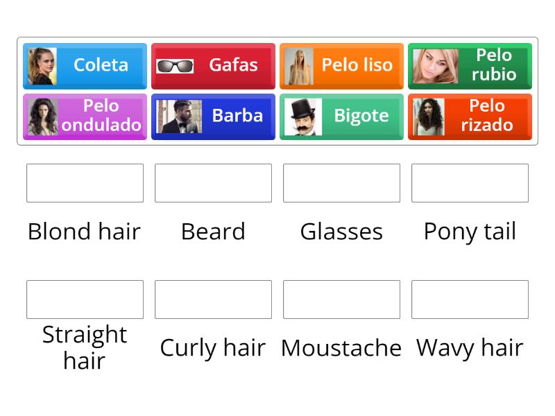 Hair styles and looks - Match up