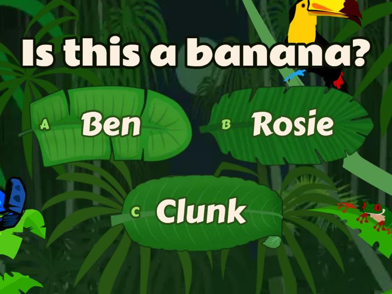 Hello ,Clunk -18-Who says this? - Quiz