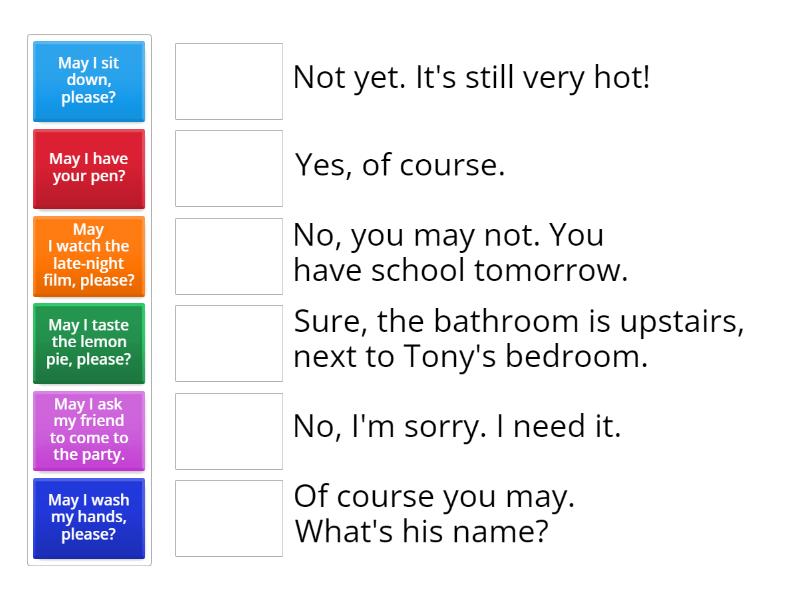 Spotlight 3A test booklet - Match up