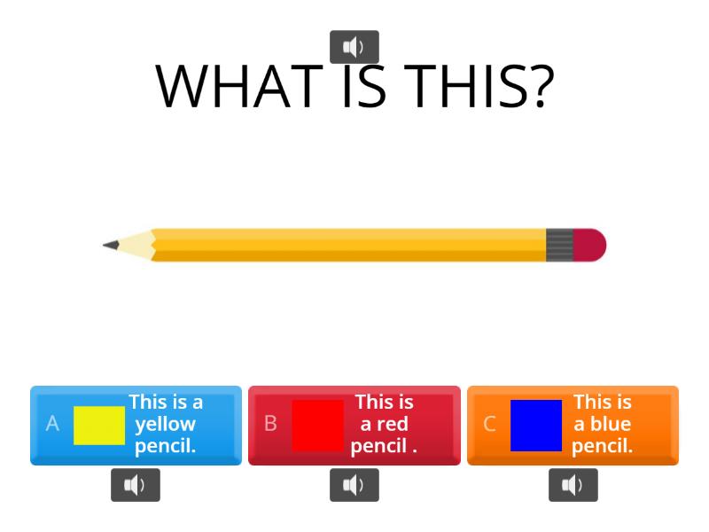 Ask and answer questions about colours - Cuestionario