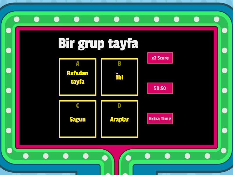 TRT Çocuk Rafadan Tayfa - Gameshow Quiz