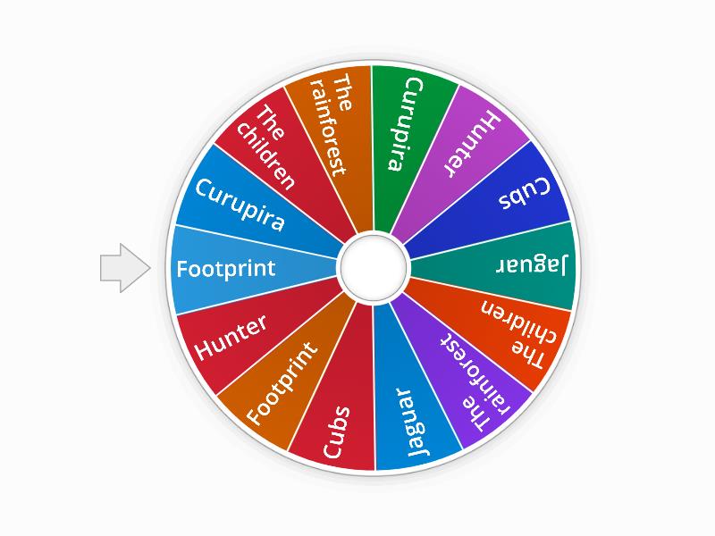 The Rainforest Boy - Spin the wheel