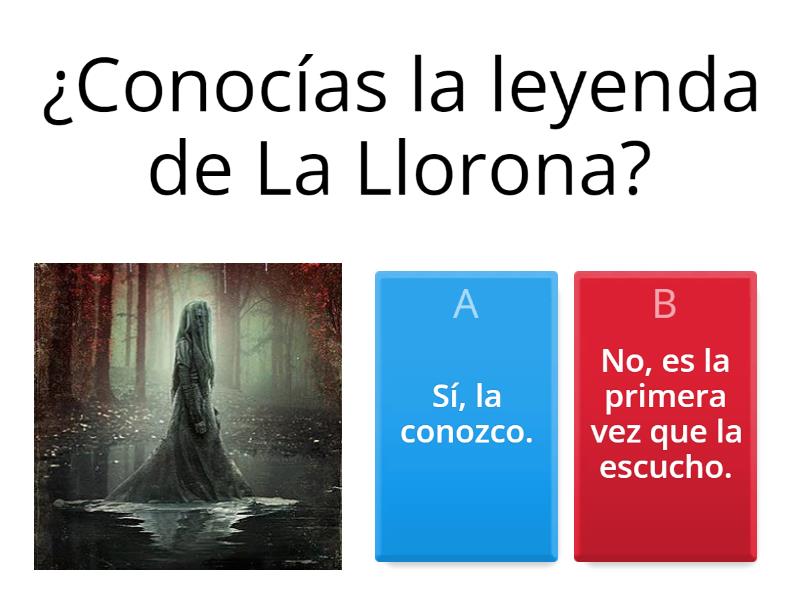 La Leyenda De La Llorona - Quiz