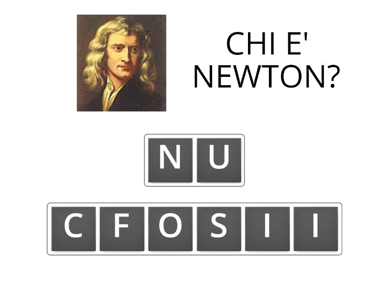 Newton Anagram