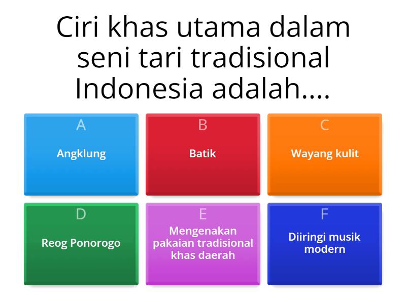 Keberagaman Budaya - Quiz