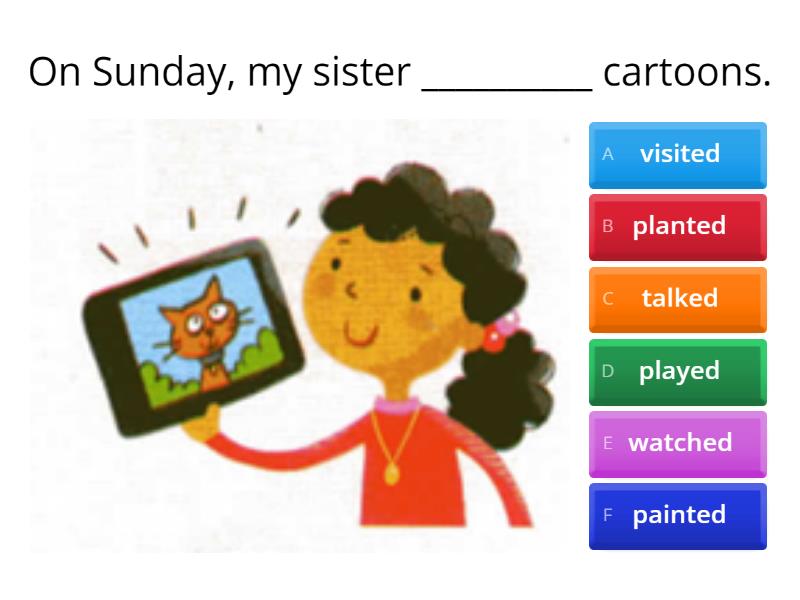Academy Stars 2 unit 10 past simple review - Cuestionario