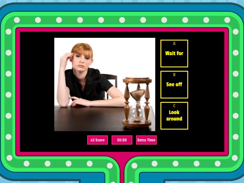phrasal verbs - Gameshow quiz