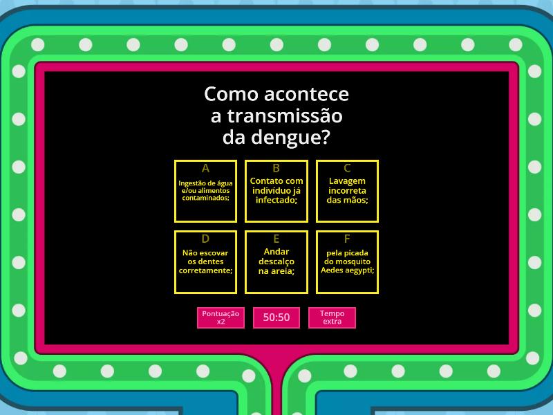 Quizz dengue aep5 gameshow quiz