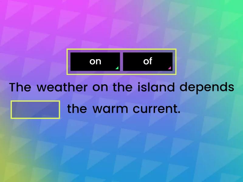 English File Intermediate. Dependent Prepositions, after verbs ...